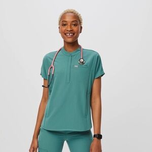 Cactus Montex Scrub Top | Figs